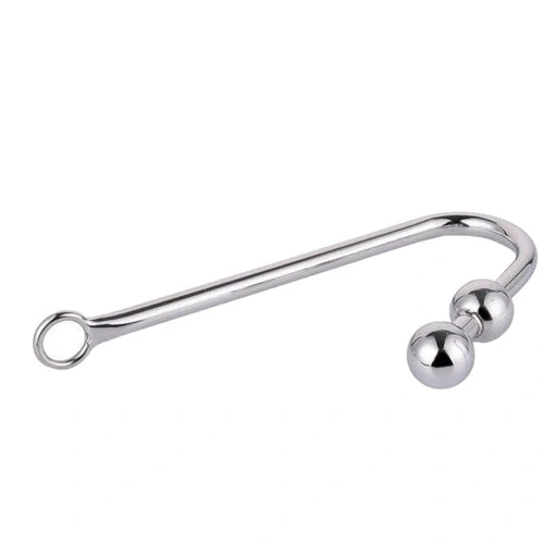 Balls Steel Two Stainless Anal Pleasurable 4417 Hook 0114